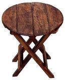 Dime Store Solid Wood Side Table (Finish Color - Brown, Pre-assembled)