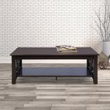 Hometown Engineered Wood Coffee Table (Finish Color - Walnut, Knock Down)