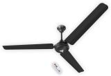 Superfan Super V1 56" Super Energy Efficient 40W BLDC Ceiling Fan - 5 Star Rated 1400 mm 3 Blade Ceiling Fan (BLDC Motor with Remote | Black | Pack of 1)