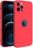 GadgetM Back Cover for Apple Iphone 12 Pro Max (Red, Camera Bump Protector, Pack of: 1)