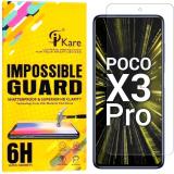 iKare Impossible Screen Guard for Poco X3 Pro (Pack of 1)