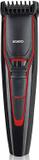 AGARO M 6001 Beard Trimmer for Men Trimmer 90 min  Runtime 20 Length Settings (Black, Red)
