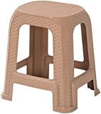 Nilkamal Stool (Beige, Pre-assembled)