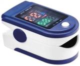 play run Pulse Oximeter Fingertip, Blood Oxygen Saturation Monitor Fingertip, Blood Oxygen Meter Finger Oximeter Finger with Pulse, O2 Monitor Finger for Oxygen Pulse Oximeter (Blue, White)