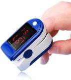 GAZE LK87-05 Digital & Fast Rapid Reading Blood Oxygen Pulse Oximeter Pulse Oximeter (Blue, White)