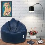 Flipkart SmartBuy XXXL Tear Drop Bean Bag Cover  (Without Beans) (Blue)