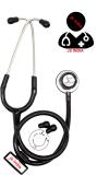 JS INDIA Js Care Touch Stethoscope Stethoscope Stethoscope (Black)