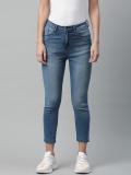 Mast & Harbour Skinny Women Blue Jeans