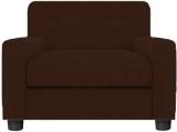 Torque Walton Fabric 1 Seater  Sofa (Finish Color - Brown, DIY(Do-It-Yourself))