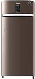 Samsung 189 L Direct Cool Single Door 3 Star Refrigerator LUXE BROWN, RR21A2E2YDX