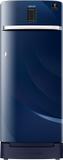 Samsung 215 L Direct Cool Single Door 4 Star Refrigerator Rythmic Twirl Blue, RR23A2F3X4U/HL