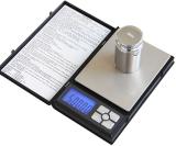 Nubex Digital Pocket Notebook Weight Weighing Scale Jewellery , Gold, Silver, Platinum, Weighing Mini Machine with Auto Calibration, Tare Full Capacity 6 Weighing Mode (600 gram/0.01 gram) Weighing Scale (Silver,black)