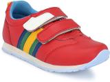 Tuskey Boys Velcro Sneakers (Red)