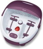 Beurer FB21 Bubble Foot Bath Spa/Water Tempering/Relaxing Vibration Massager Massager (Purple, White)