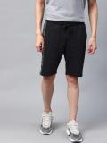 HARVARD Solid Men Black Regular Shorts