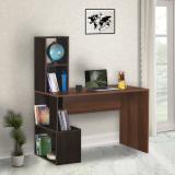 Delite Kom Groot Engineered Wood Study Table (Free Standing, Finish Color - Acacia Dark_Flowery Wenge, Knock Down)