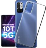 SNAZZY Back Cover for Xiaomi Redmi Note 10T 5G (Transparent, Grip Case, Silicon, Pack of: 1)