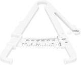 Home Trade Body Fat Caliper, Easy To Use Body Fat Analyzer (White)