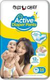 Miss & Chief Active Diaper Pants - M (56 Pieces)