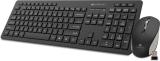 ZEBRONICS Zeb-Companion 500 Keyboard and Mouse Combo Wireless Desktop Keyboard (Black)