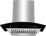 FABER Hood Zest HC SC SS 60 Auto Clean Wall Mounted Stainless Steel 1100 CMH Chimney