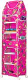 FLIPZON XXL Baby Wardrobe 7 Shelve PVC Collapsible Wardrobe (Finish Color - Pink, DIY(Do-It-Yourself))