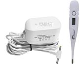 rsc healthcare 6 Volt 1 Amp High Quality Power adapter for BP Monitor Machine Worldwide Adaptor 6V AC/DC 1.0 AMP. Power Supply Adapter for Dr. morepen B.P, & BPL B3+ WITH FREE Dr.Morepen Digital Thermometer Bp Monitor Adapter