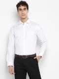 TURTLE Men Solid Formal White Shirt