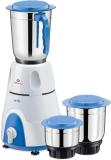 BAJAJ 3 500 W Mixer Grinder (GX 3 | 3 Jars | White)