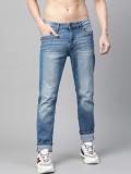 Roadster Tapered Fit Men Blue Jeans