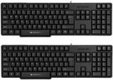 ZEBRONICS zeb k20 usb wired uv coted good quality keyboard combo pack of 2 Wired USB Standard Multi-device Keyboard Compatible with Desktop, Laptop, Mac (Black)