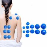 Acupunx 012 12 Pcs Silicone Cupping Set Acupuncture Cupping Therapy Set Professional Body Massage Cup Set Vacuum Massage Cupping for Pain Relief Muscle Relaxation(Blue) Massager (Multicolor)