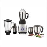 Glen by Glen SA4023 500 W Mixer Grinder (SA4023Platinum | 4 Jars | Black)