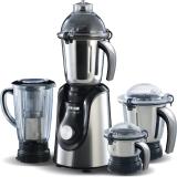 USHA Maximus Plus 800 W Mixer Grinder (MP800MX4 | 4 Jars | with 1 year extended warranty | Black, Silver)