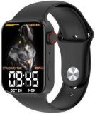 NKL Metal T100 Smart Watch Heart rate Waterproof (Black Strap, Size : FREE)