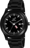 PIRASO 1152 BLACK CHAIN Classy Black Day and Date Display Chain Watch For Men Analog Watch  - For Boys