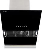 Kraft Italy JONTY 60 CM Auto Clean Wall Mounted BLACK 1900 CMH Chimney