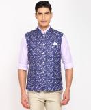 Next Look by Raymond Floral Print Men Waistcoat