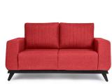 Wakefit Barcelona Fabric 2 Seater  Sofa (Finish Color - Omega Red, Pre-assembled)