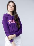 Tokyo Talkies Full Sleeve Solid Women Sweatshirt