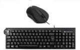 ZEBRONICS Zeb-K35 Keyboard and ZEB-WING Wired Optical Mouse Combo Set