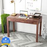 Meera Handicraft Sheesham Solid Wood Computer Desk (Straight, Finish Color - Brown, Optional Installation Available)