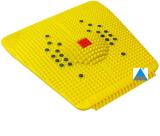 Acs 203 ACS Acupressure Magnetic Foot Mat for Stress and Pain Relief - Multicolor(QUANTITY-2) Massager (Yellow)