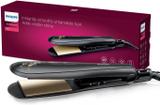 PHILIPS BHS736 BHS736/00 Kerashine Titanium Wide Plate With SilkProtect Technology, Black Hair Straightener (Black)