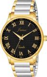 JAINX Premium Golden Slim Analog Watch  - For Men