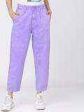 Tokyo Talkies Regular Women Purple Jeans