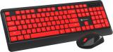 Portronics Key5 Combo, POR 1407 Wireless Laptop Keyboard (Black, Red)