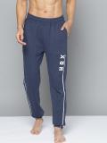 HRX by Hrithik Roshan Solid Men Dark Blue Track Pants