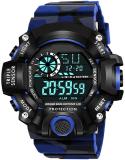 MATRIX DG-BLU-MILT-01 Digital Sports By Matrix, Multi-Function, Waterproof & Shock Proof Digital Watch  - For Boys