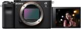 SONY Alpha ILCE-7C Full Frame Mirrorless Camera Body Featuring Eye AF and 4K movie recording (Black)